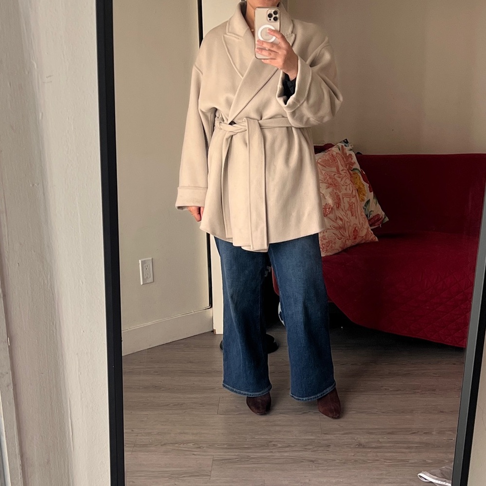 H&M premium wool Coat size L